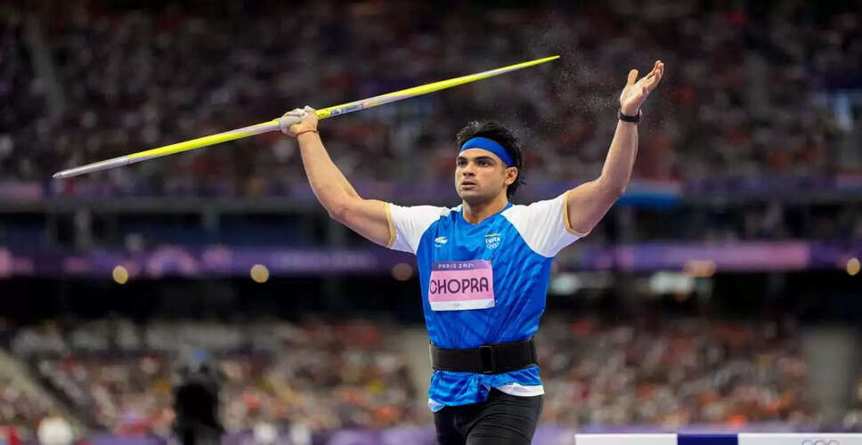 Neeraj Chopra Returns to Paris Diamond League After Eight Years