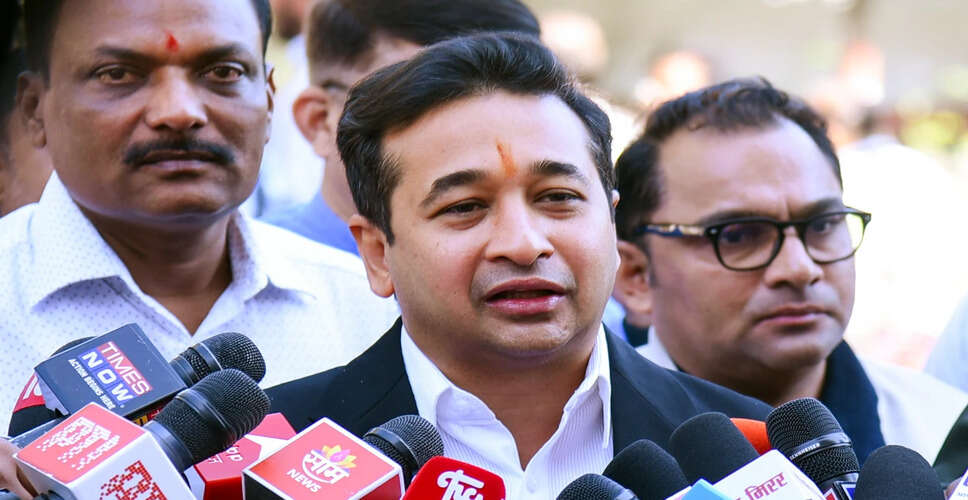 नीलेश राणे ने भाजपा अध्यक्ष पर महायुति टूटने का आरोप लगाया