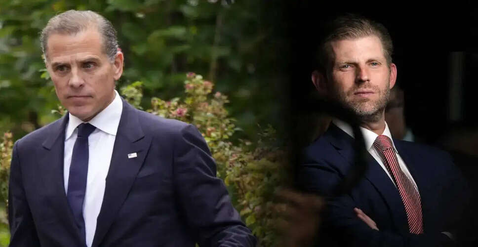 हंटर बाइडेन का अनोखा चुनौती: डोनाल्ड ट्रंप के बेटों के खिलाफ पिंजरे में मुकाबला