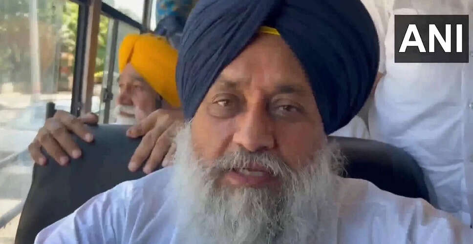 सुखबीर सिंह बादल ने धर्मेंद्र के निधन पर शोक व्यक्त किया