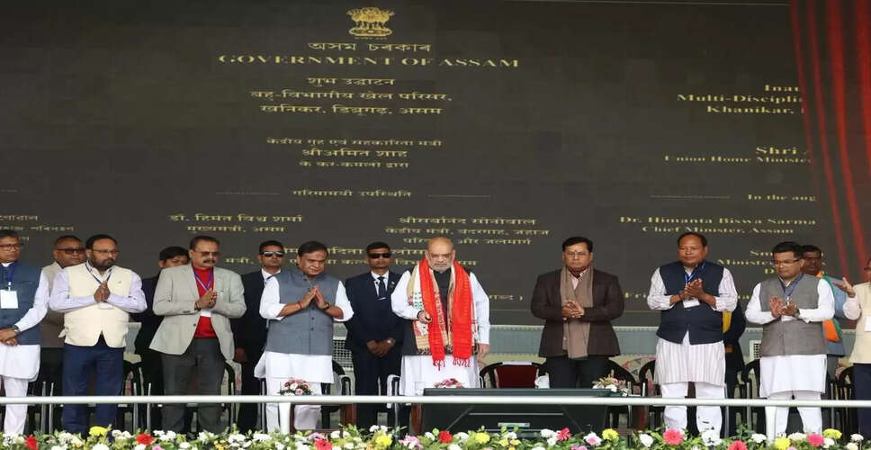 असम में दूसरे विधान सभा परिसर का शिलान्यास, 1700 करोड़ के विकास परियोजनाओं का उद्घाटन