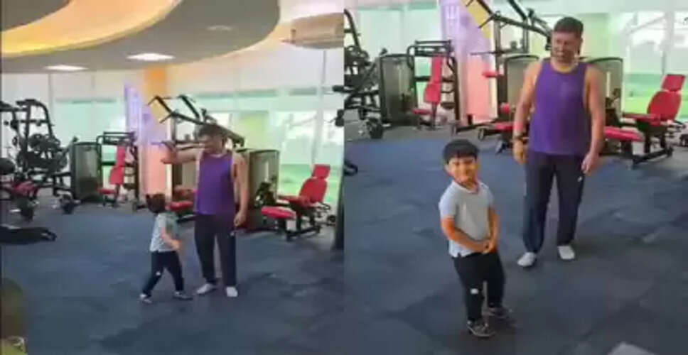 MS Dhoni's Heartwarming Moment with Saurabh Tiwary's Son Goes Viral