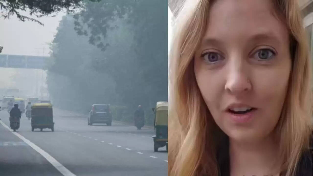 अमेरिकी महिला ने दिल्ली के प्रदूषण से बचने का साझा किया अनोखा तरीका