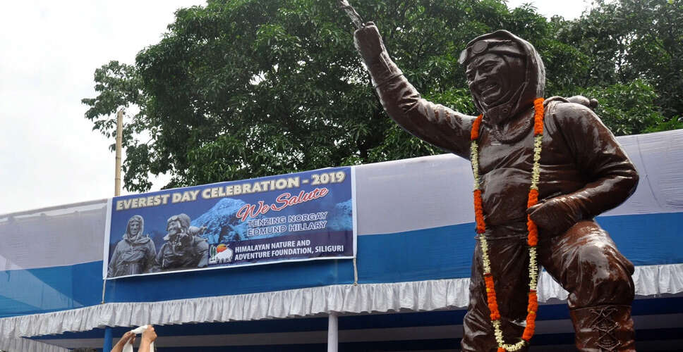 ममता बनर्जी ने तेनजिंग नोर्गे शेरपा को उनकी 111वीं जयंती पर श्रद्धांजलि दी