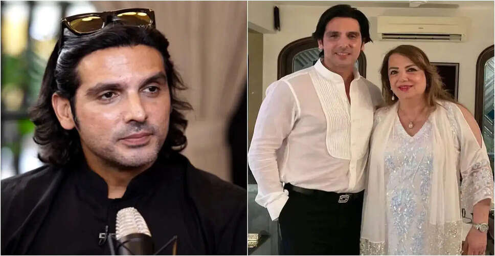 Zayed Khan ने मां ज़रीन खान की अंतिम इच्छा का किया खुलासा