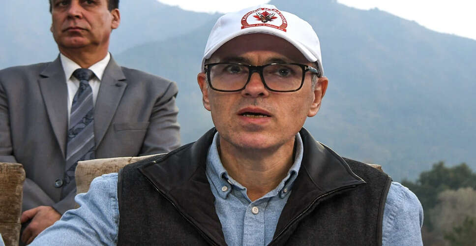 जम्मू-कश्मीर के मुख्यमंत्री ने दिल्ली विस्फोट की निंदा की