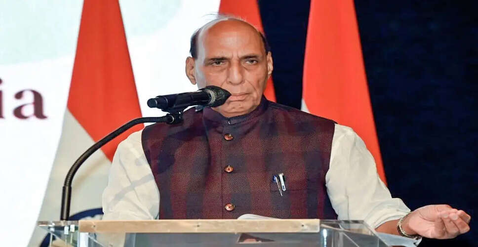 भारत को हथियारों का सबसे बड़ा निर्यातक बनाने का लक्ष्य: राजनाथ सिंह