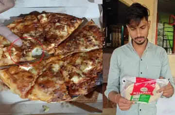 शहडोल में पिज्जा में मिले कीड़े, स्वास्थ्य विभाग ने शुरू की कार्रवाई