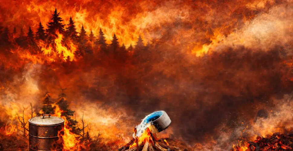 टेक्सास में जंगल की आग का खतरा बढ़ा, अधिकारियों ने जारी किया चेतावनी