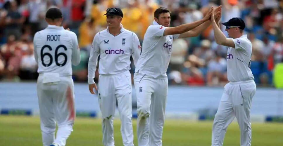 England के ऑलराउंडर Jamie Overton को लगी चोट, ODI और T20I श्रृंखला से बाहर