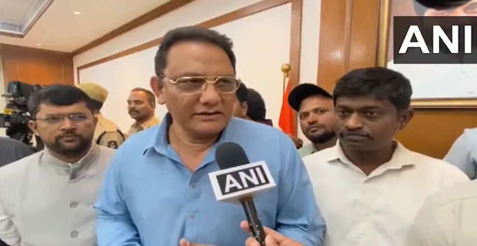 तेलंगाना में मोहम्मद अज़हरुद्दीन ने मंत्री पद का कार्यभार संभाला