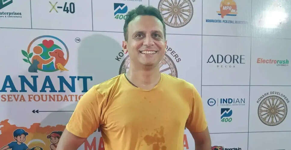 अतिन शर्मा ने महाराष्ट्र ओपन 2026 में जीता 50+ पुरुष सिंगल्स खिताब