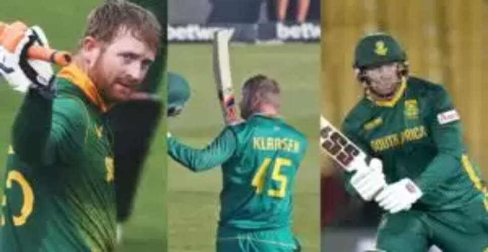 Heinrich Klaasen की धमाकेदार पारी: 48 गेंदों में 210 रन
