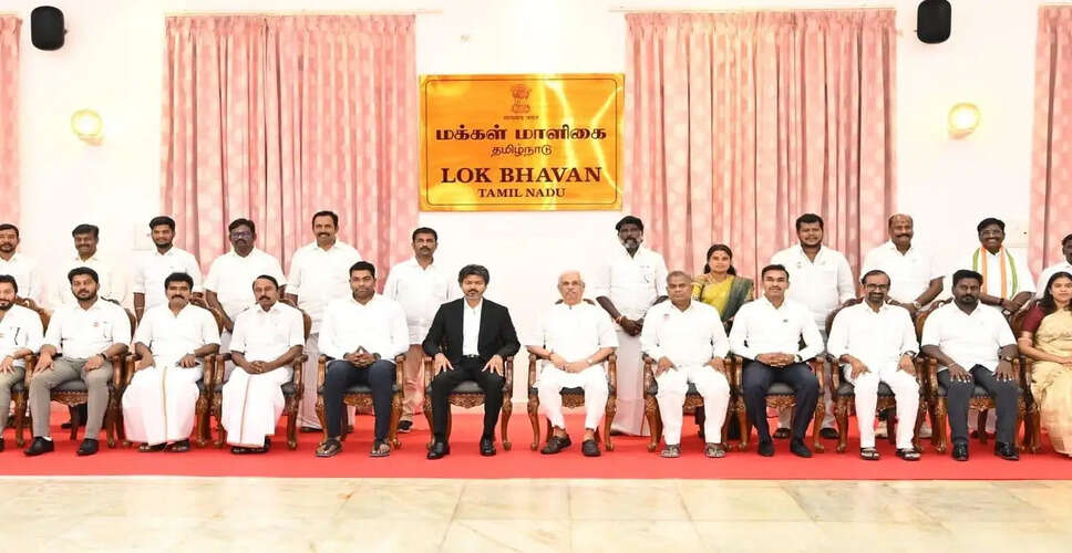 तमिलनाडु में मंत्रियों के शपथ ग्रहण पर राजकीय गीत को लेकर विवाद