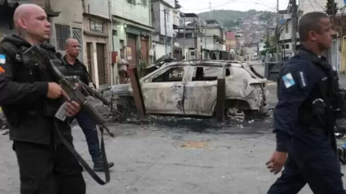 ब्राजील में पुलिस कार्रवाई में 64 लोगों की मौत, मानवाधिकार कार्यालय ने जताई चिंता