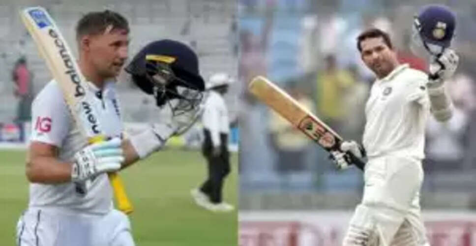 जो रूट और सचिन तेंदुलकर: टेस्ट क्रिकेट में आंकड़ों की तुलना