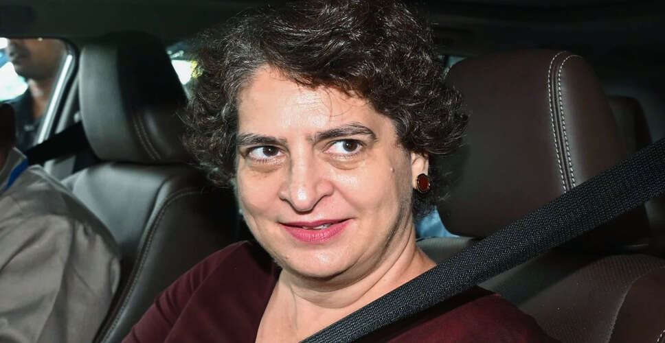 प्रियंका गांधी ने दिल्ली की वायु गुणवत्ता पर उठाए सवाल, सरकार से की कार्रवाई की मांग