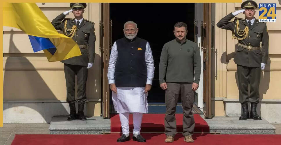 यूक्रेन के राष्ट्रपति ने पीएम मोदी से बात की, शांति प्रयासों पर चर्चा