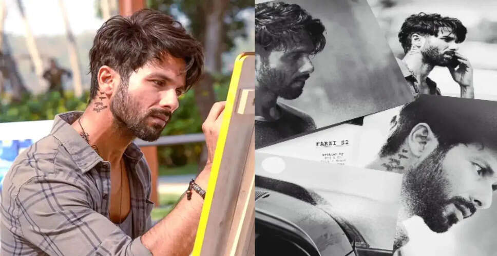 Amazon Prime Video की Farzi का सीजन 2 शुरू, शाहिद कपूर ने साझा की तस्वीरें