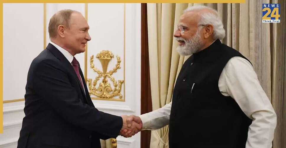 मोदी ने पुतिन को जन्मदिन की शुभकामनाओं के लिए धन्यवाद दिया, यूक्रेन संघर्ष में शांति के लिए भारत की प्रतिबद्धता