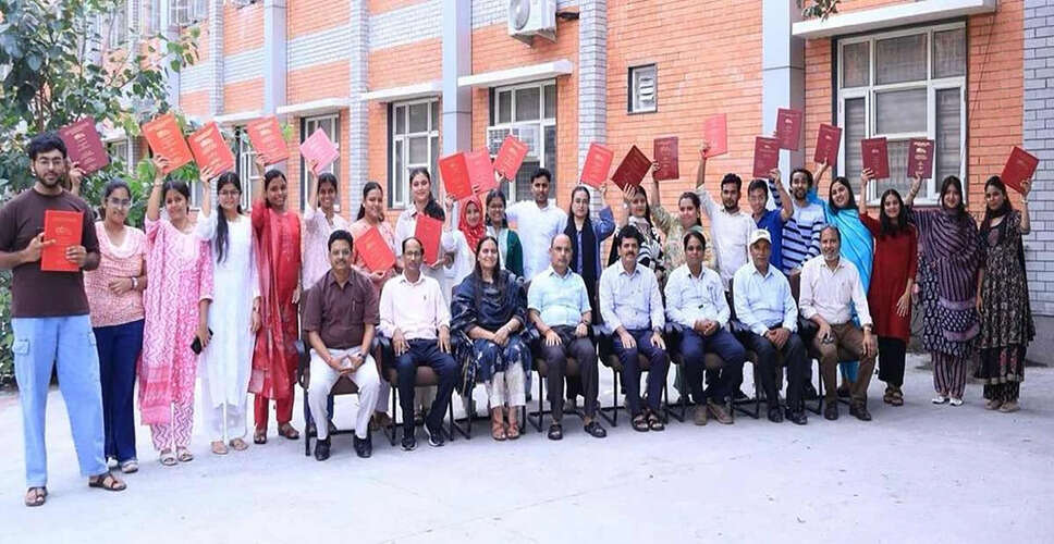 दिल्ली शिक्षक विश्वविद्यालय में छात्रों का ऐतिहासिक दिन