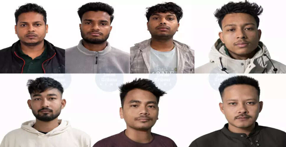 असम-अरुणाचल सीमा पर ULFA-I के सात संदिग्ध लिंकमेन गिरफ्तार