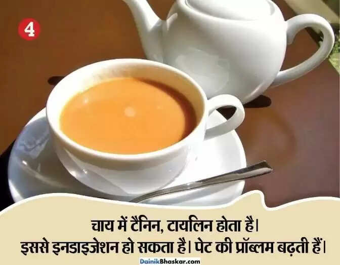 चाय के अत्यधिक सेवन से स्वास्थ्य पर पड़ने वाले नकारात्मक प्रभाव