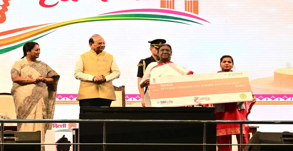 महिलाओं के सशक्तिकरण पर राष्ट्रपति मुर्मू का जोरदार संदेश