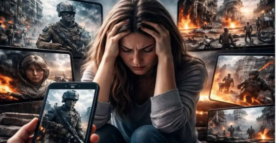 AI द्वारा उत्पन्न युद्ध सामग्री का मानसिक स्वास्थ्य पर प्रभाव