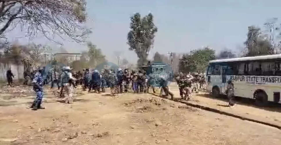 मणिपुर में सीमा बाड़ और मुक्त आंदोलन पर त्रिपक्षीय वार्ता