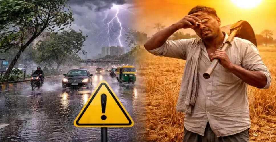 हरियाणा में मौसम का हाल: बारिश और गर्मी का मिश्रण