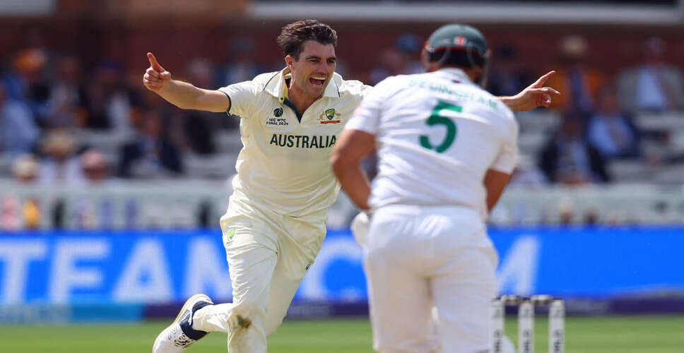 पैट कमिंस की चोट से प्रभावित ऑस्ट्रेलिया का एशेज अभियान जारी