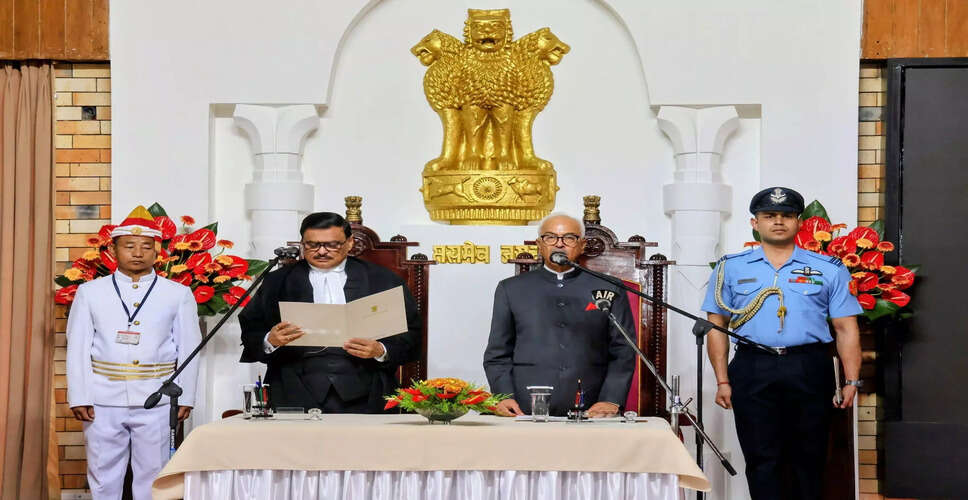 नागालैंड के नए राज्यपाल के रूप में अजय कुमार भल्ला ने ली शपथ
