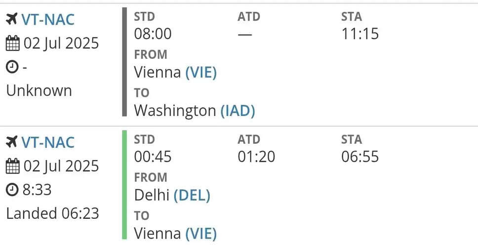 एयर इंडिया की उड़ान में तकनीकी समस्या, वियना में हुई देरी