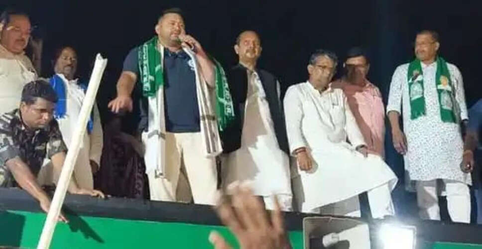 तेजस्वी यादव ने बिहार अधिकार यात्रा में जनता से किया बदलाव का आह्वान