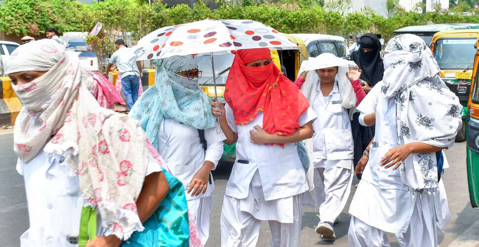 भारत में गर्मी का प्रकोप: कई राज्यों में हीटवेव का अलर्ट