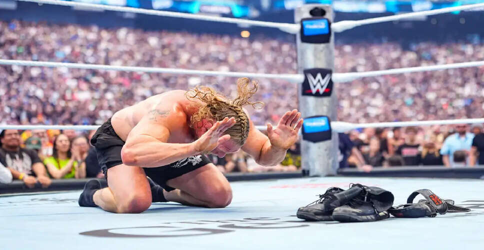 ब्रॉक लैसनर की WWE में वापसी: रिटायरमेंट की अफवाहों के बीच