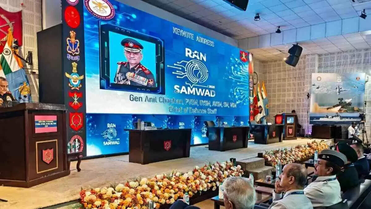 CDS जनरल अनिल चौहान का संदेश: शांति के लिए युद्ध की तैयारी आवश्यक