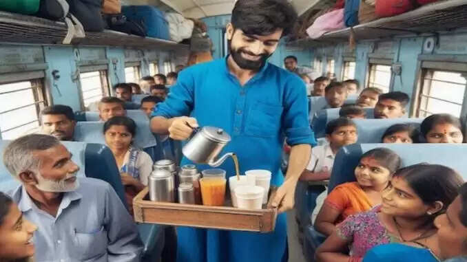 रेलवे में अवैध वेंडिंग का मामला: यात्रियों को मिली दुर्गंध भरी चाय