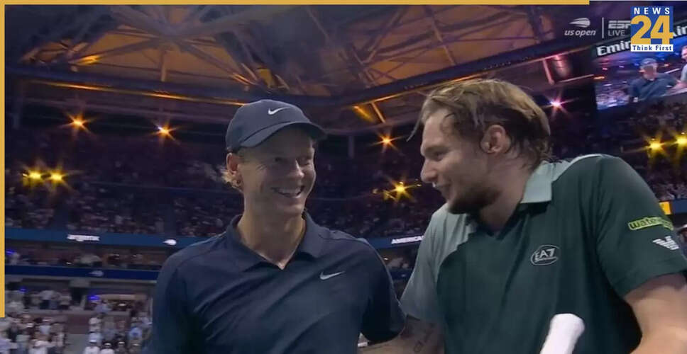 Jannik Sinner की US Open 2025 में शानदार जीत, Bublik को हराया