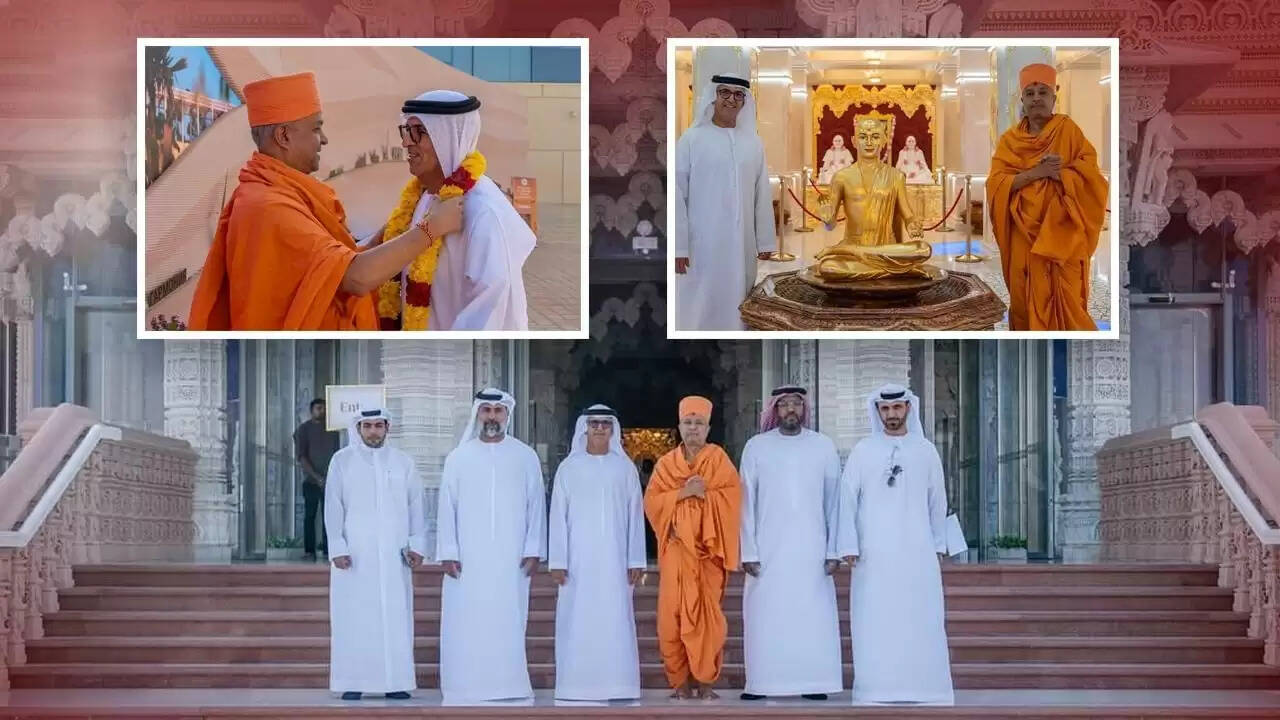 अबू धाबी में बीएपीएस हिंदू मंदिर का दौरा: सामुदायिक विकास विभाग के प्रमुख का संदेश