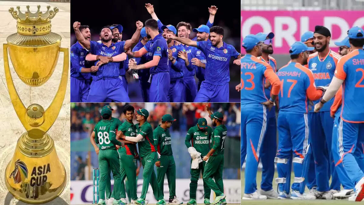 एशिया कप 2025 के लिए बांग्लादेश और अफगानिस्तान की टीमों का ऐलान, भारत से कमजोर नजर आती हैं