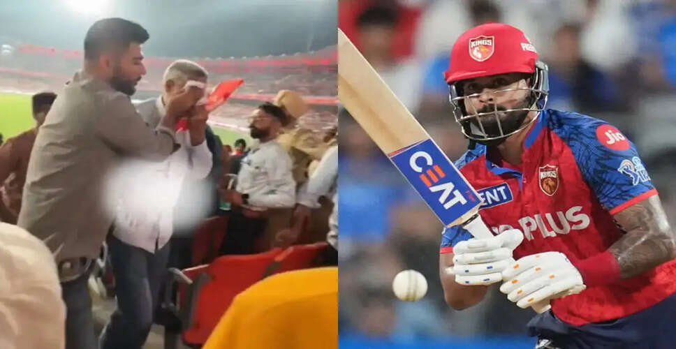 क्रिकेट मैच में बुजुर्ग प्रशंसक को गेंद लगने से हुई चोट, सुरक्षा पर उठे सवाल