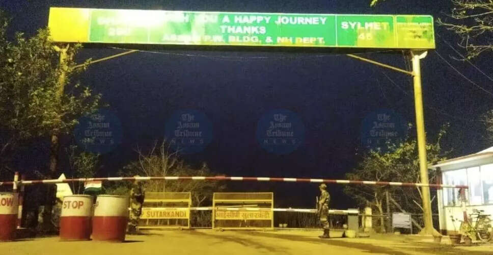 भारत-बांग्लादेश सीमा पर सुरक्षा व्यवस्था को मजबूत किया गया