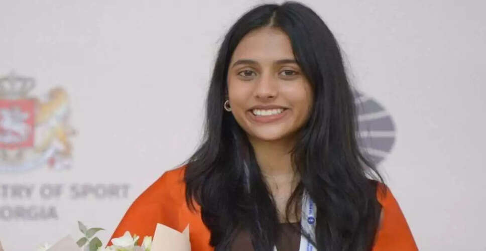 19 वर्षीय दिव्या देशमुख ने FIDE महिला शतरंज विश्व कप में जीती ऐतिहासिक जीत