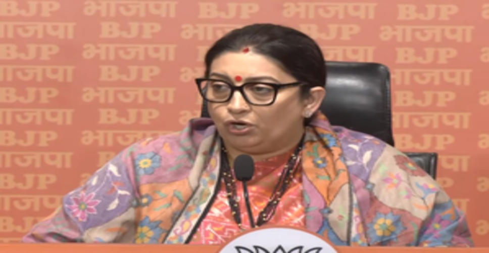 कतर की जेल में बंद पूर्व भारतीय नौसैनिकों की सकुशल वापसी भारत सरकार के विशेष प्रयासों का नतीजा : स्मृति ईरानी