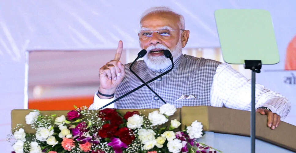 प्रधानमंत्री मोदी ने संकट के समय भारत की एकता और विकास पर जोर दिया