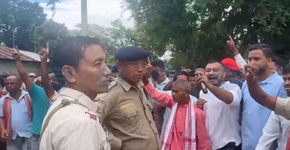 गोलाघाट में नाराजगी के बीच पाम ऑयल पौधों के खिलाफ प्रदर्शन जारी
