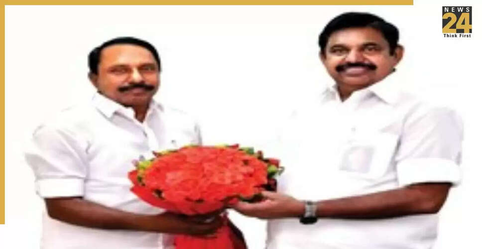 AIADMK में के.ए. सेंगोट्टियान की सभी पदों से बर्खास्तगी