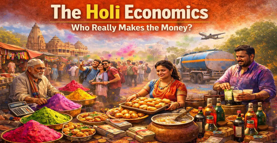 होली का अर्थशास्त्र: 80,000 करोड़ रुपये का व्यापार